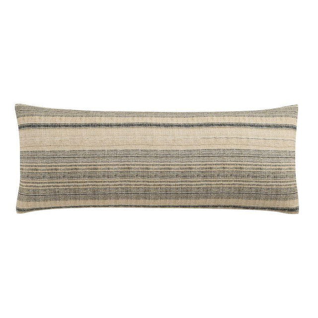 Striped Lumbar Pillow, Multi, One Size