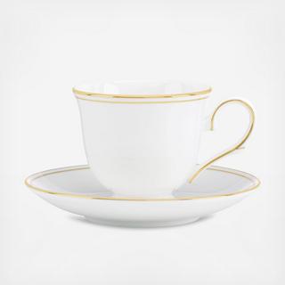 Federal Gold Tea Cup & Saucer