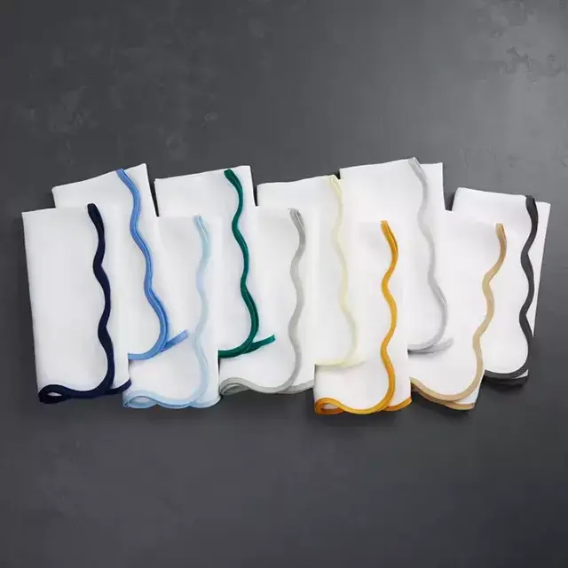 Matouk Scalloped Napkins, Set Of 4