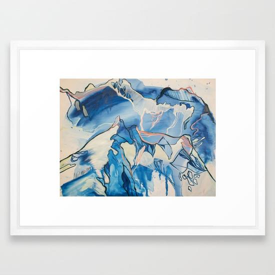 "As Above, So Below" Framed print