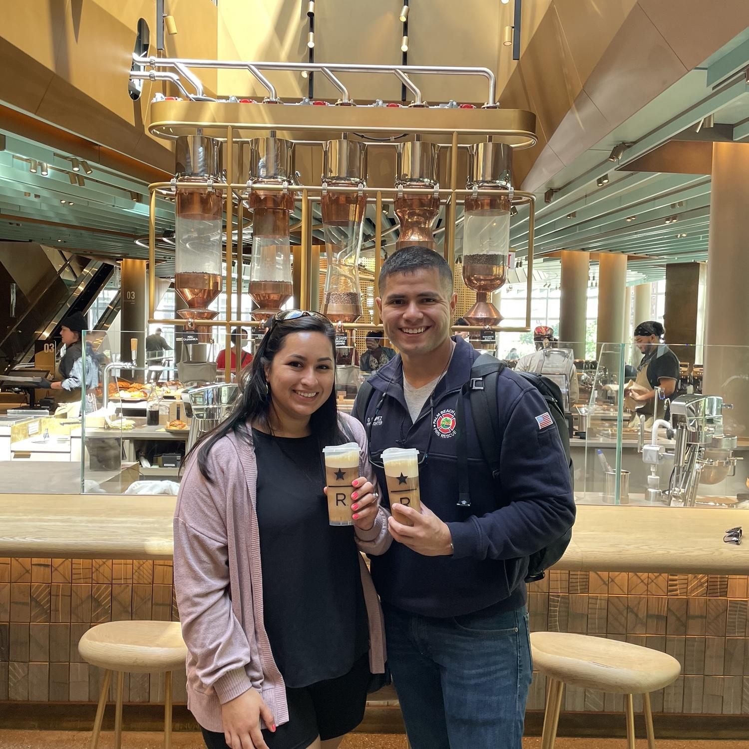 Starbucks Reserve Roastery in Chicago, aka heaven