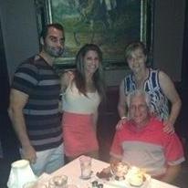 The first time Vishal met my dad and Vicki at the Capital Grille