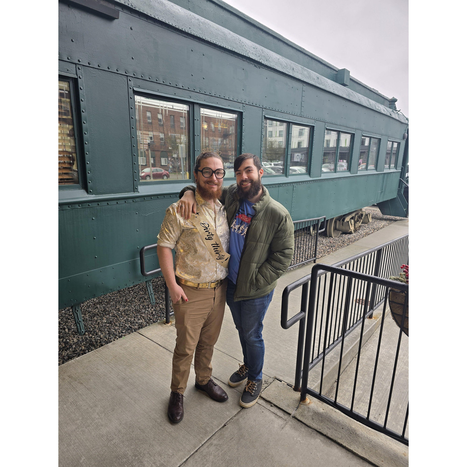 One of us had to turn 30 first, right?