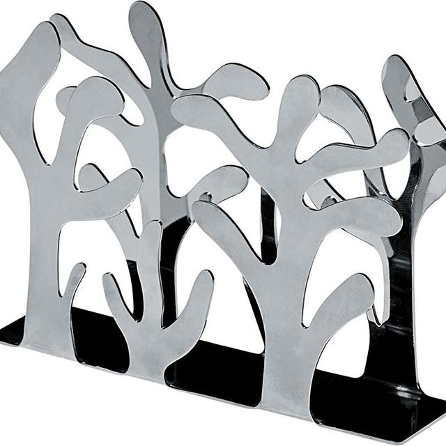 Alessi Mediterraneo Napkin Holder, Stainless Steel