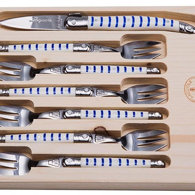 Jean Dubost 7 Piece Collection Oyster Set, Mariniere