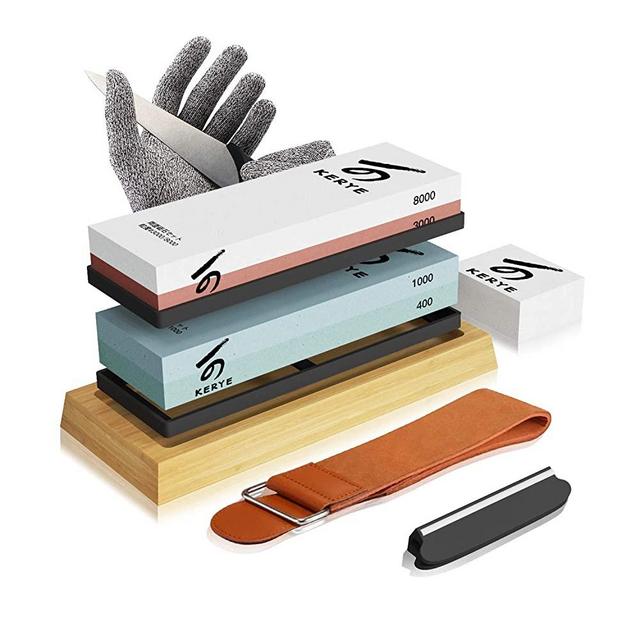 Knife Sharpening Whetstone Combo Kit - Liberty Tabletop - 100% Made in the  USA