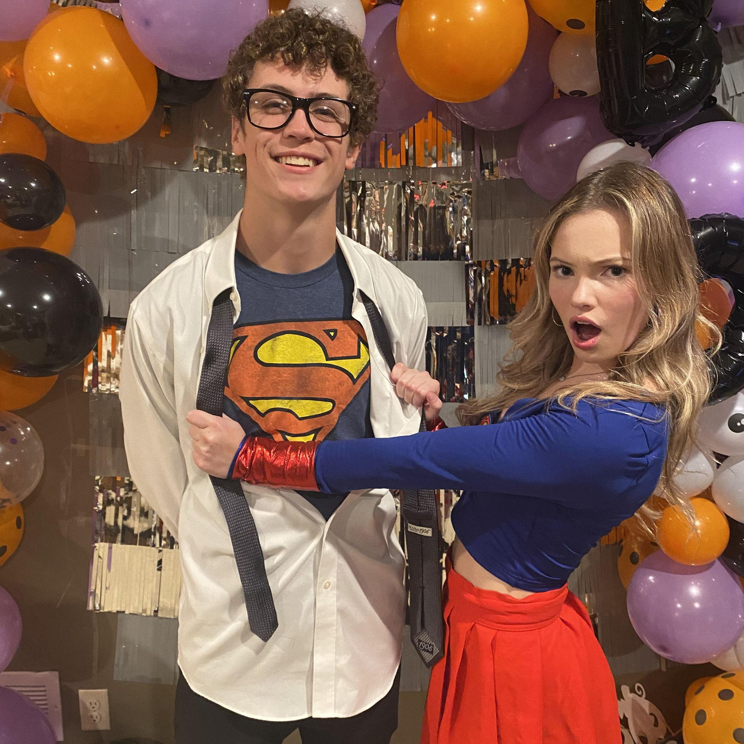 Matching costumes for Halloween in 2021 still "just friends".
