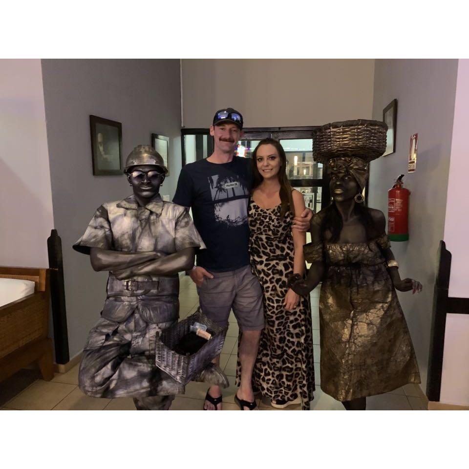 Statue Artists at Sanctuary Grand Memories Resort, Cuba