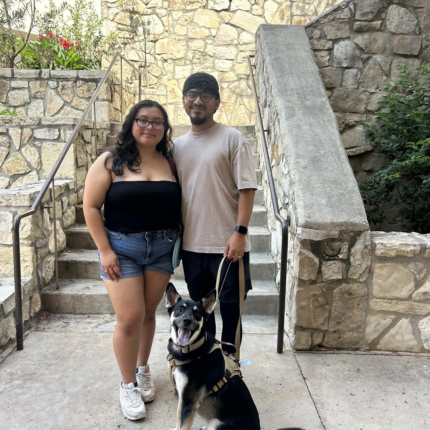San Antonio with Nico