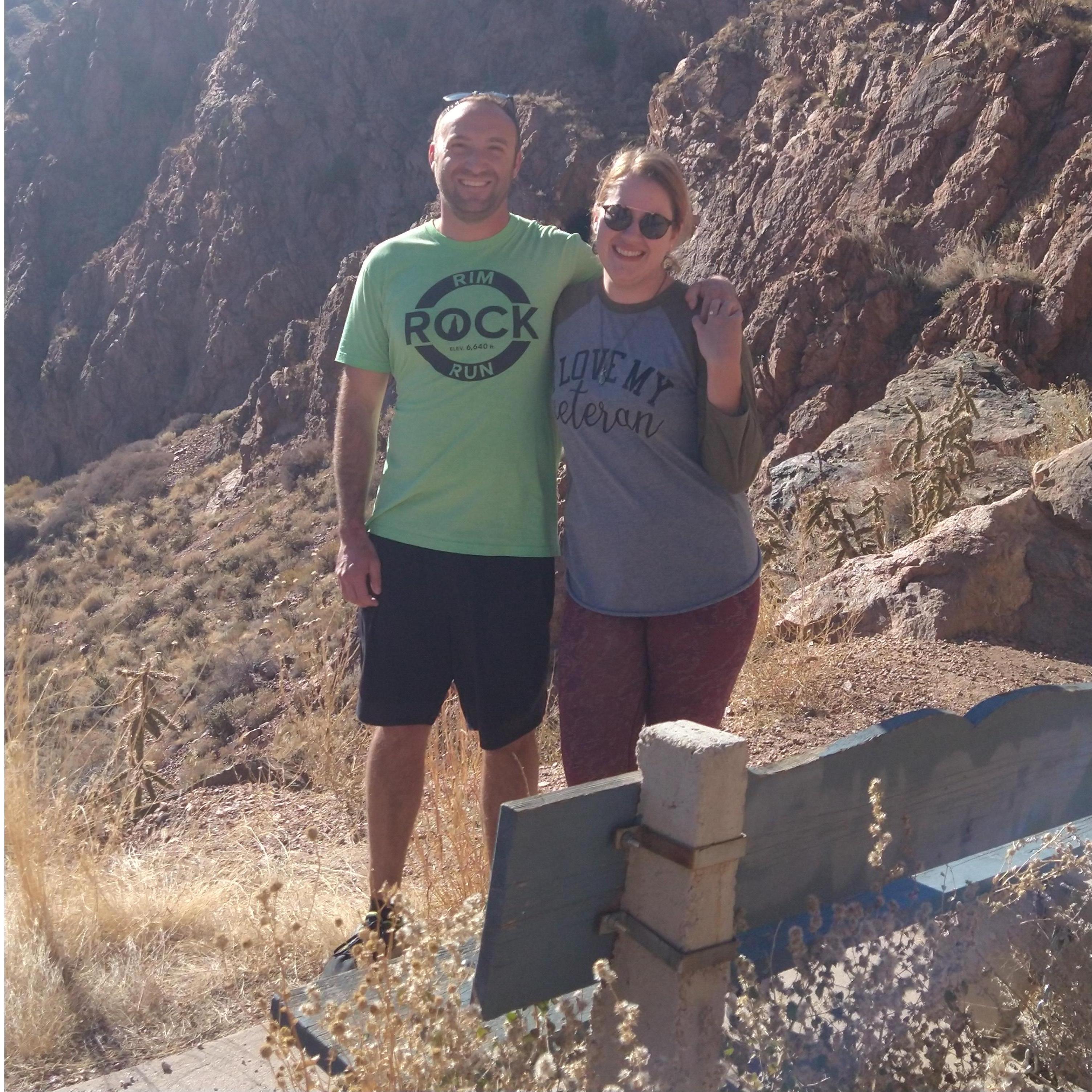 The exact bench where Kevin proposed!
