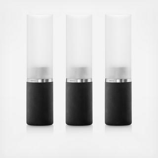 Faro Tealight Holder, Set of 3