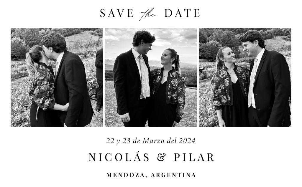 The Wedding Website of Pilar Vila and Nicolas Di Capua