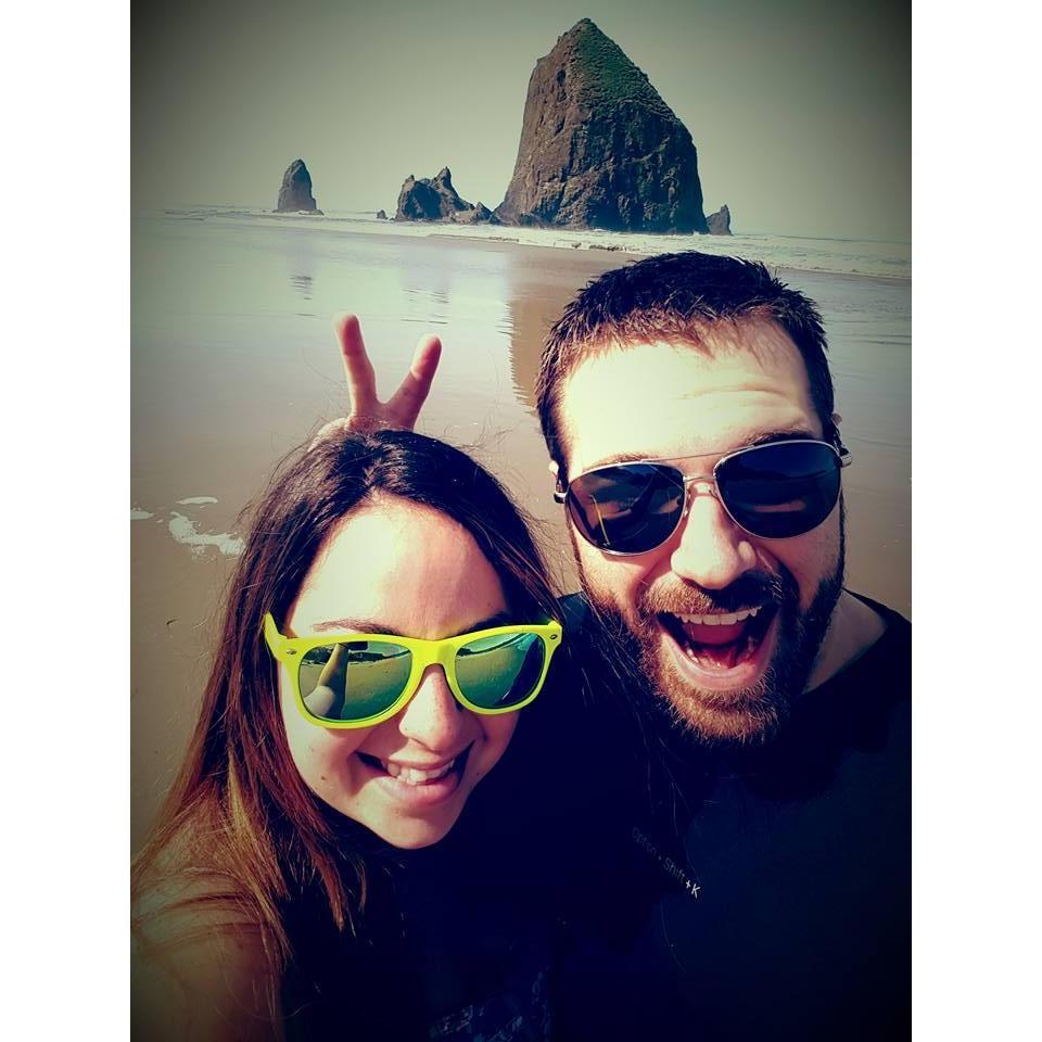 Our first trip together! Cannon Beach, OR