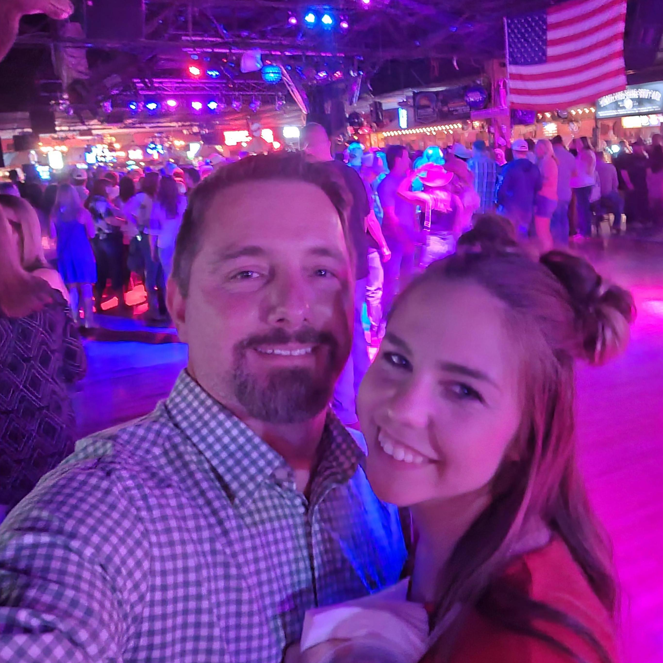 Derks Bentley - our first concert together!