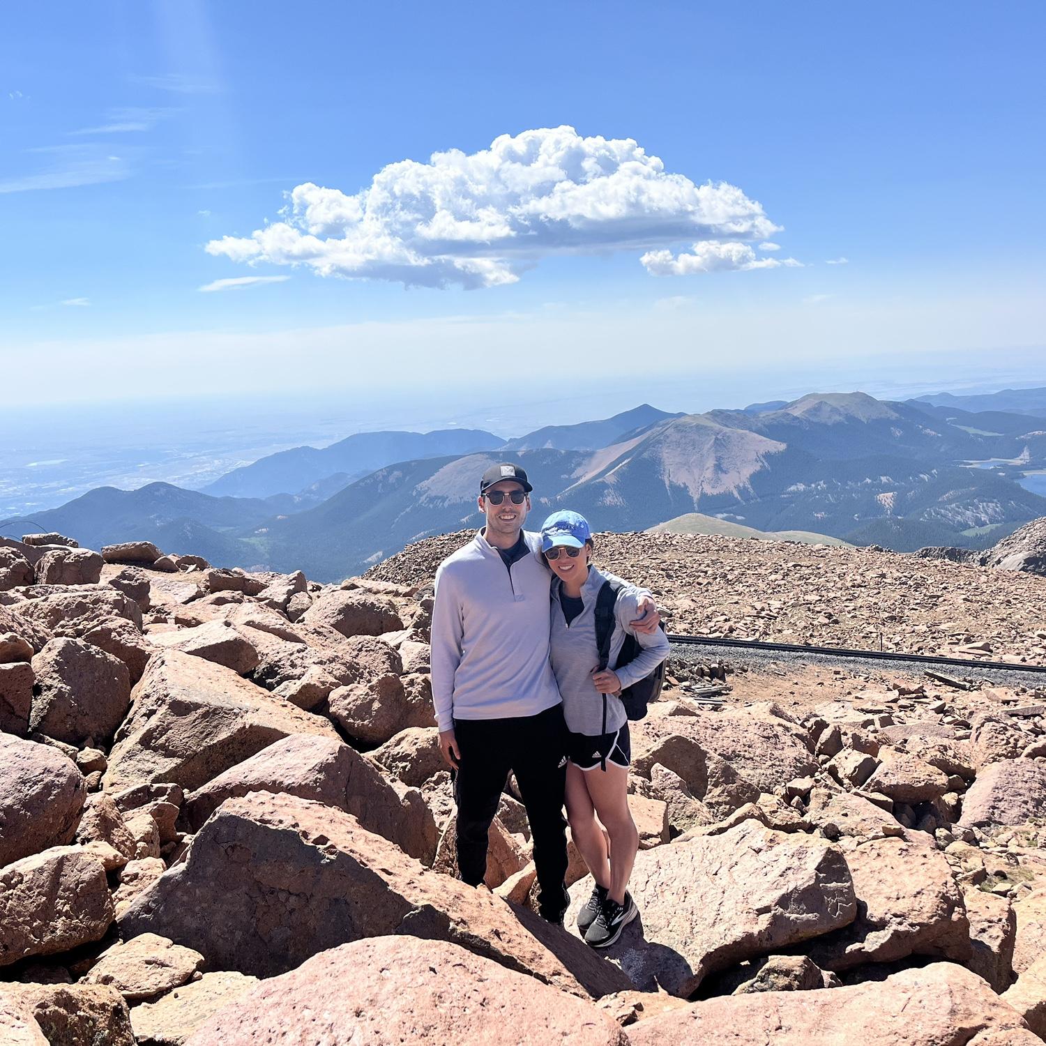 On Pike’s Peak!