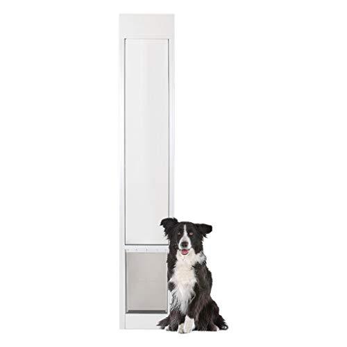PetSafe Freedom Aluminum Patio Panel Sliding Glass Pet Door for Dogs and Cats - Adjustable Frame