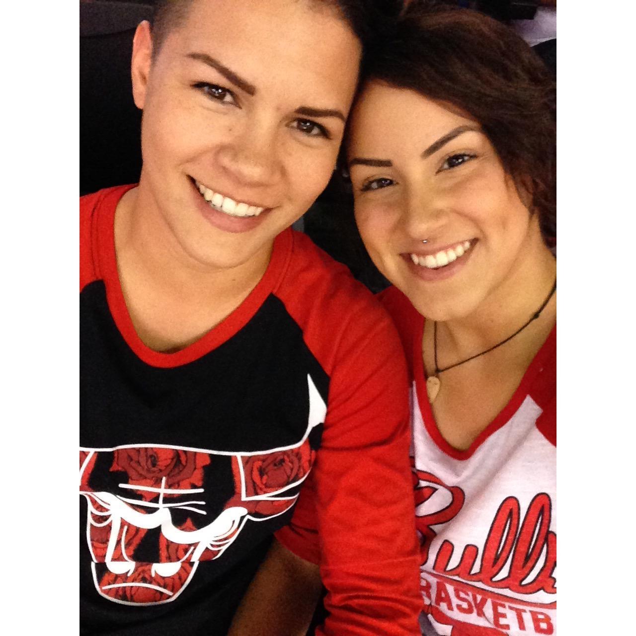 First Bulls game together!