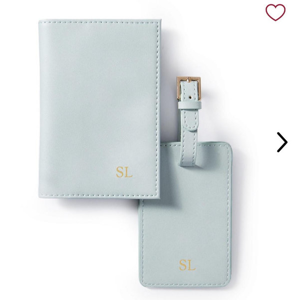 Fillmore Luggage Tag and Passport Case