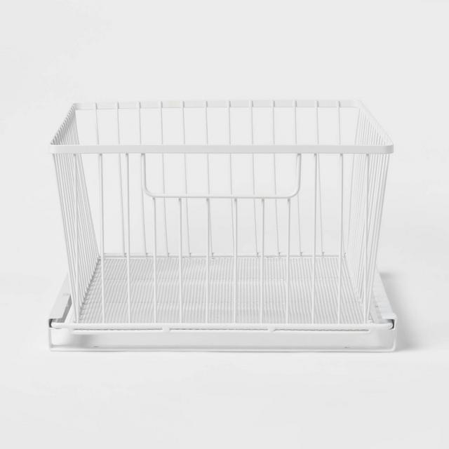 Open Drawer Organizer Matte White - Brightroom™