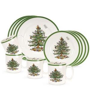 Spode® Christmas Tree 12-pc. Dinnerware and Mug Set