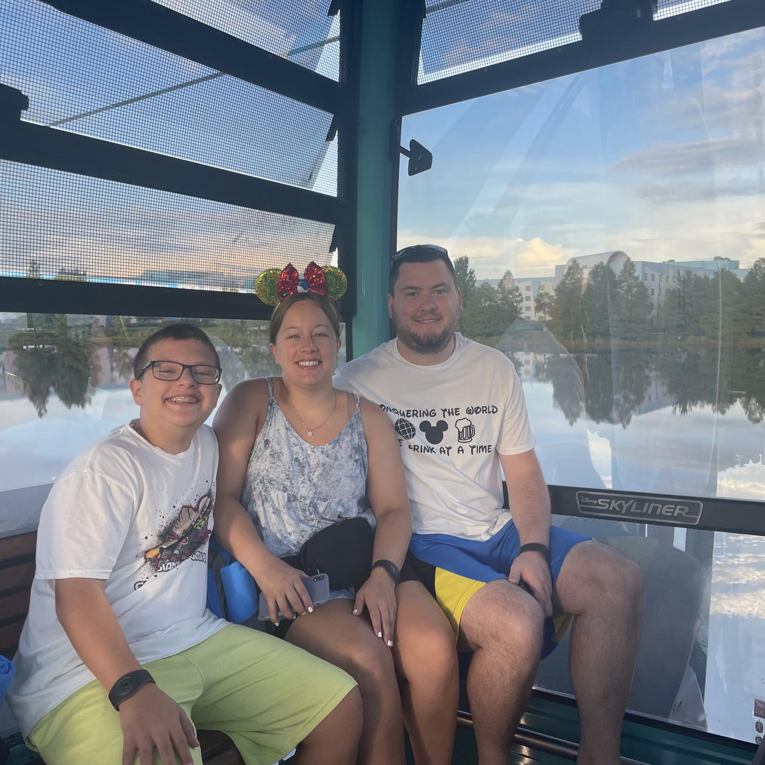 Vacation to Disney World for Parker's 13th birthday in August 2022