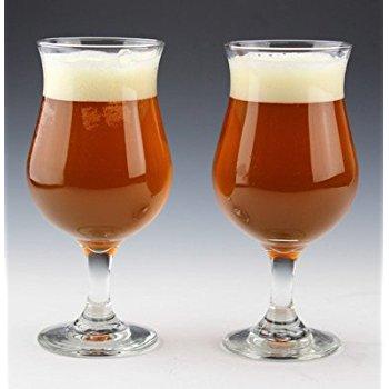 "TeKu" The World's Best Beer Glass (Gift Box Set of 2)