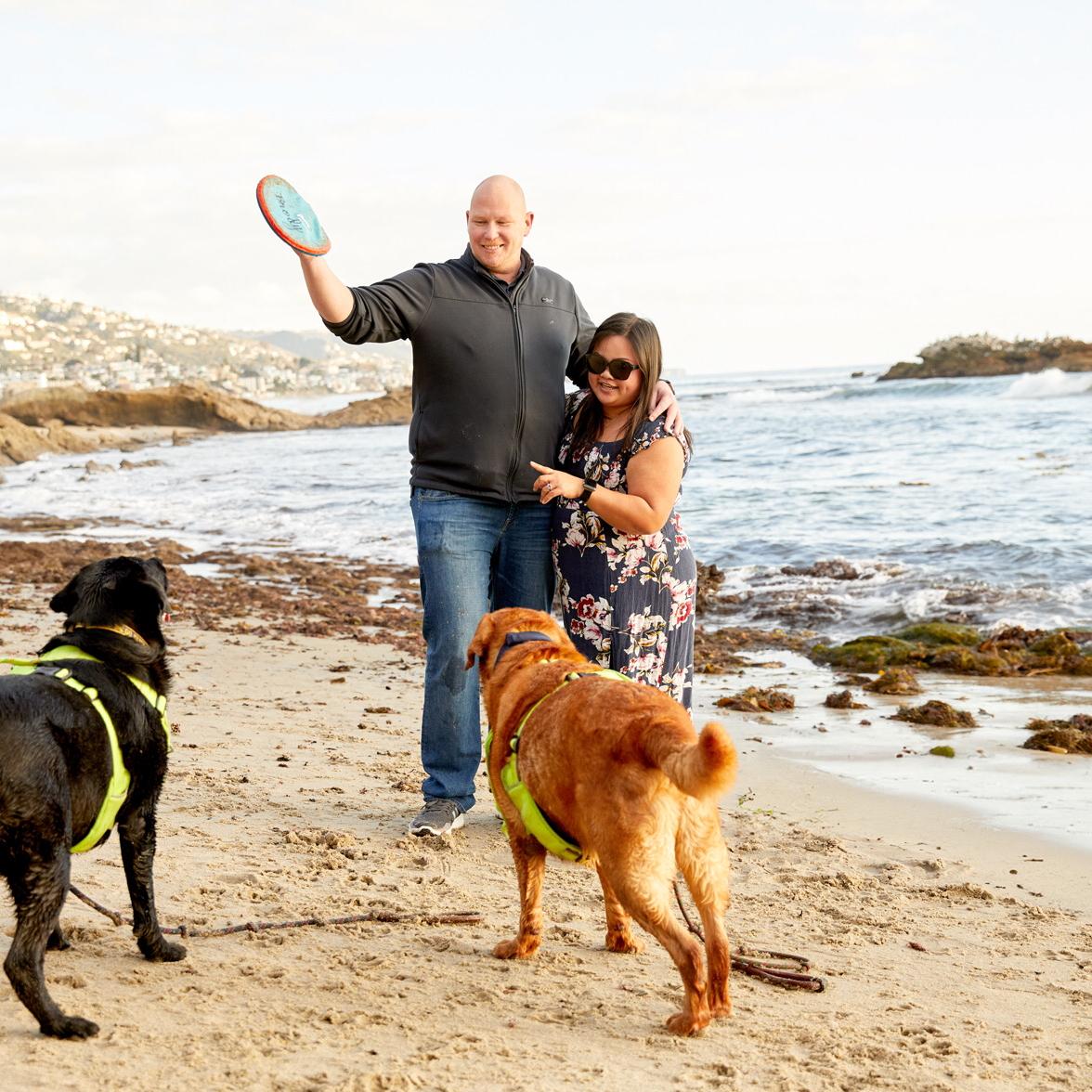 Daddy’s big helpers after his surprise proposal