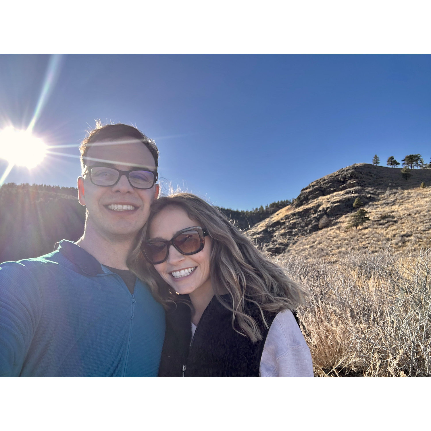 One of many hikes.