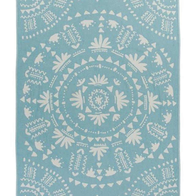 Beach Towel - Boho Turquoise XL