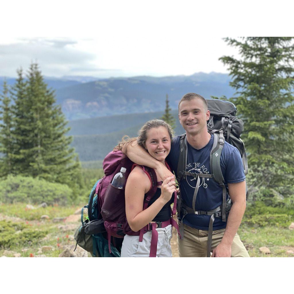 Our first fourteener!