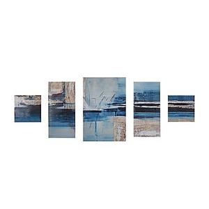 Madison Park Overseas Printed Canvas 5-Piece Wall Art