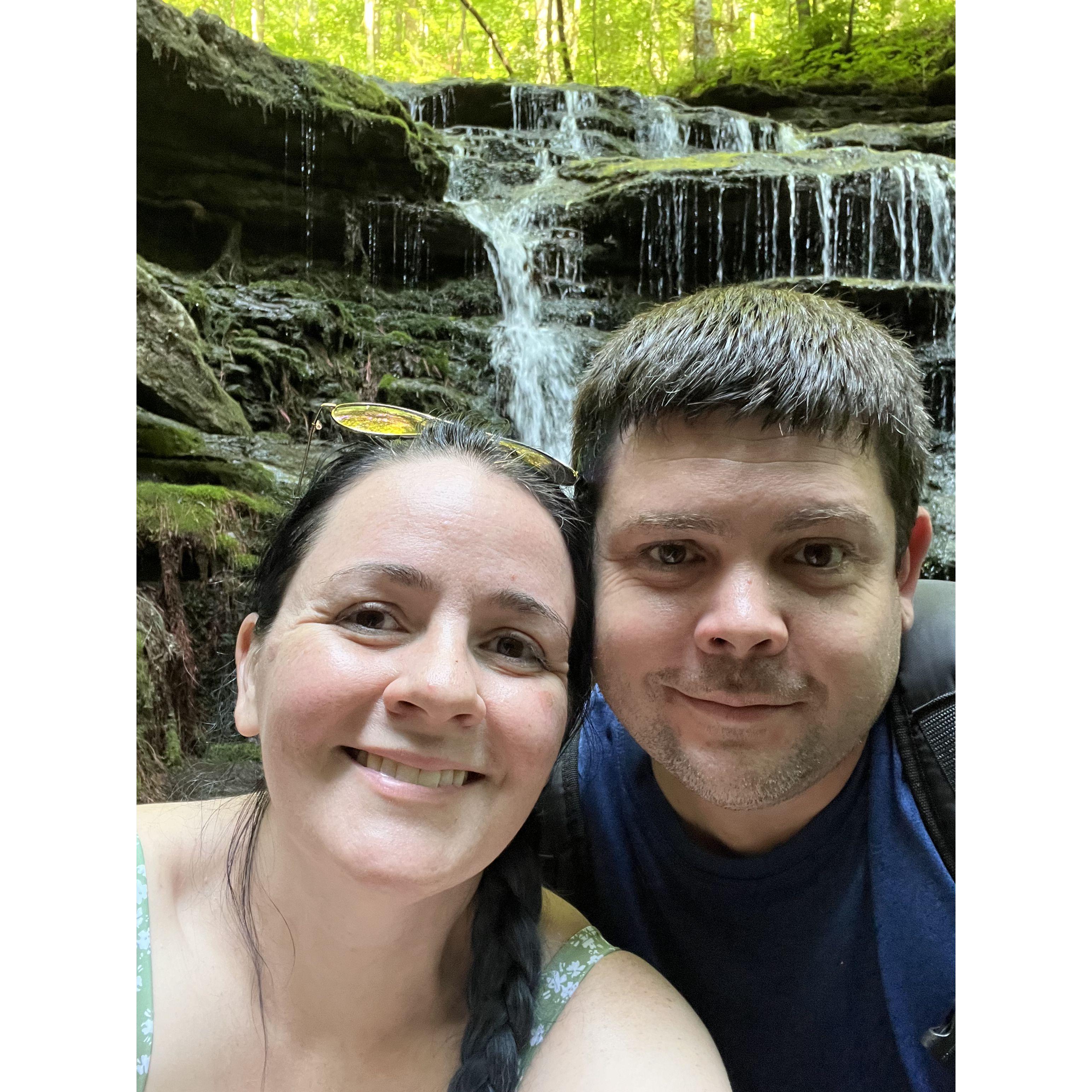 At our favorite getaway in Tennessee. We'll go every year!