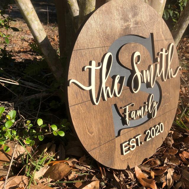 Pallet Sign / Last Name Sign / Custom Wood...