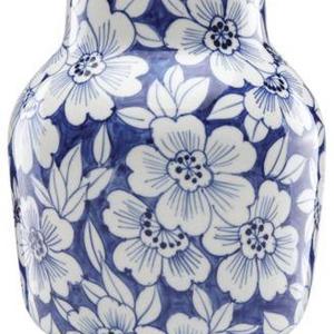 Lenox - Painted Indigo Floral Tapered Vase