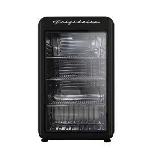 Retro Mini Refrigerator in Black with Glass Door by Frigidaire