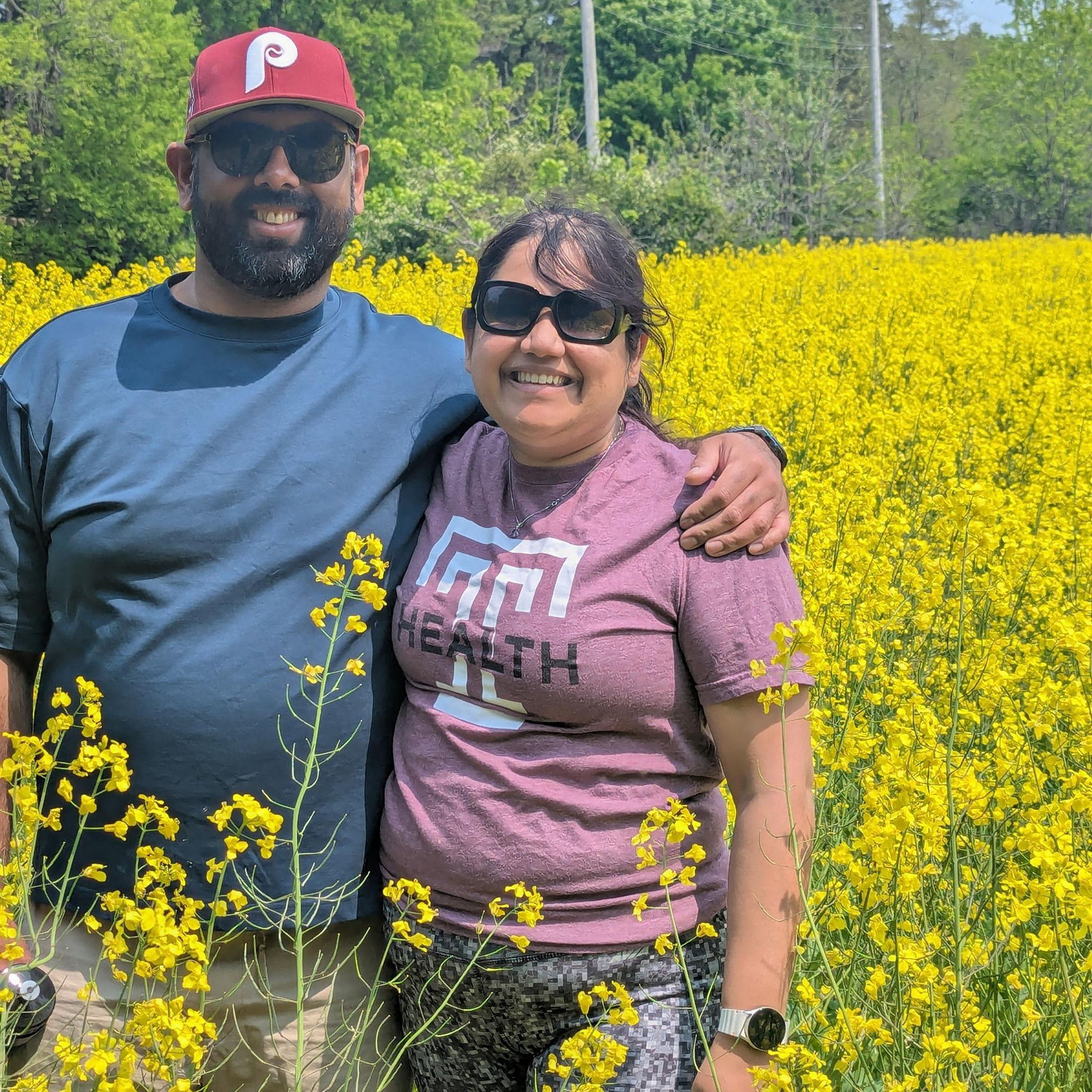 The canola fields of Port Elgin