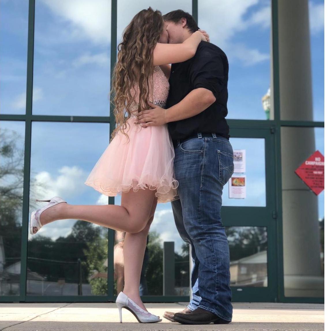 Dressed up just for pictures before blowing off Hoco for a movie... :P
