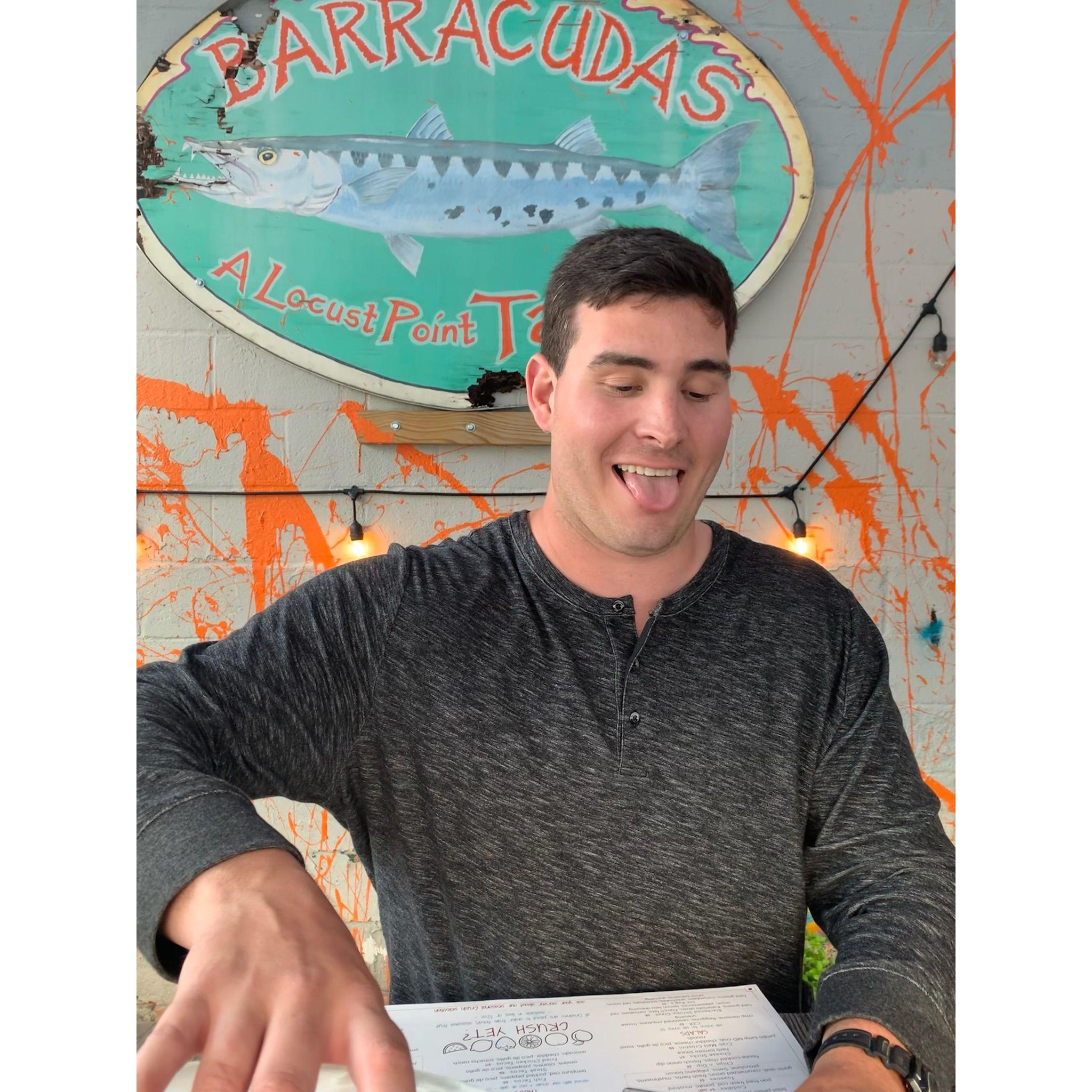 Back to our first date spot!