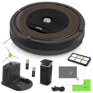 iRobot Roomba 890 Robotic Vacuum Cleaner with Wi-Fi Connectivity + Extra Sidebrush Bundle