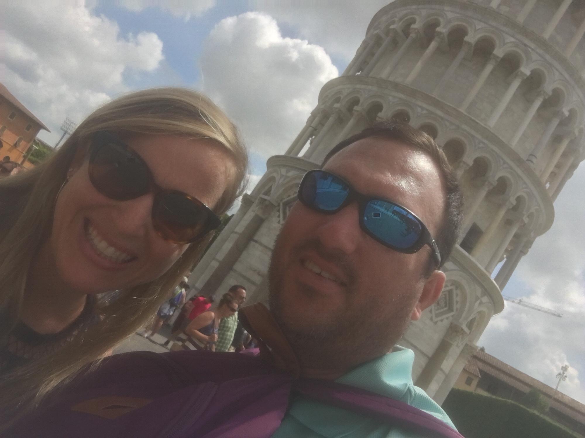Leaning tower of Pisa
