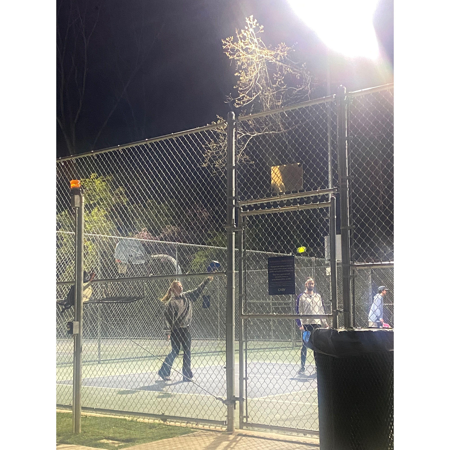 First time as a couple on the pickleball courts