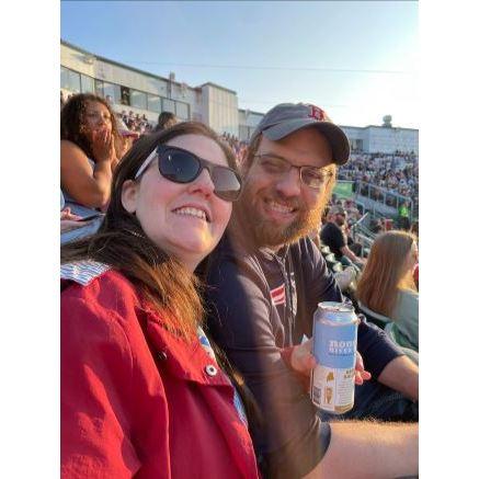 Double Datin at the Seadogs Game
