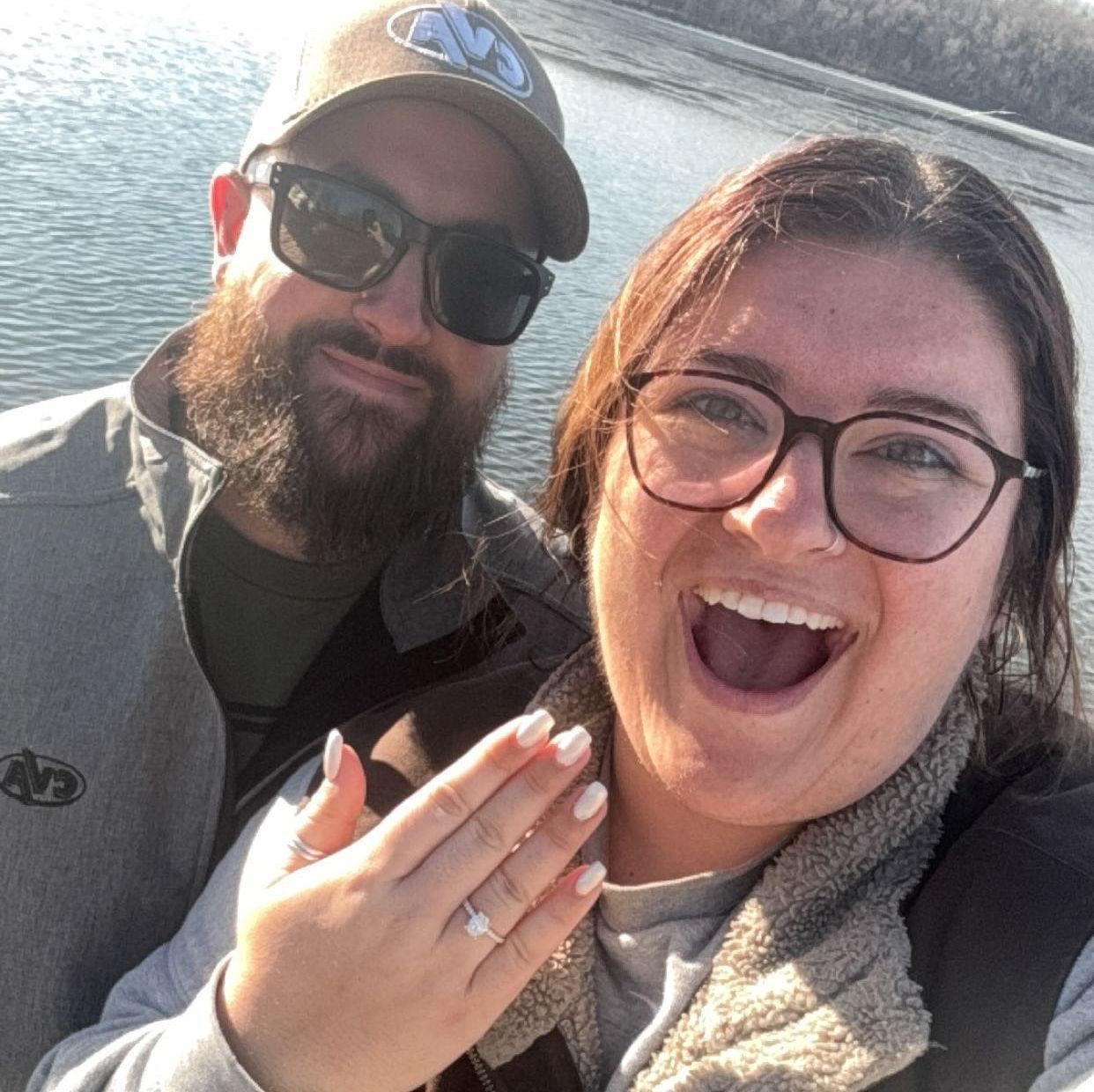 Our engagement!!
