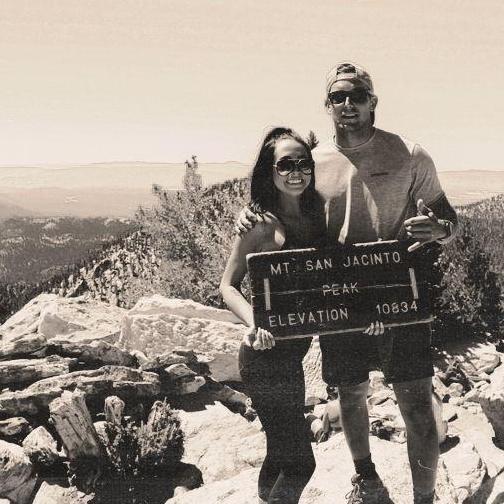 Our First Date. Hike up Mount St Jacinto