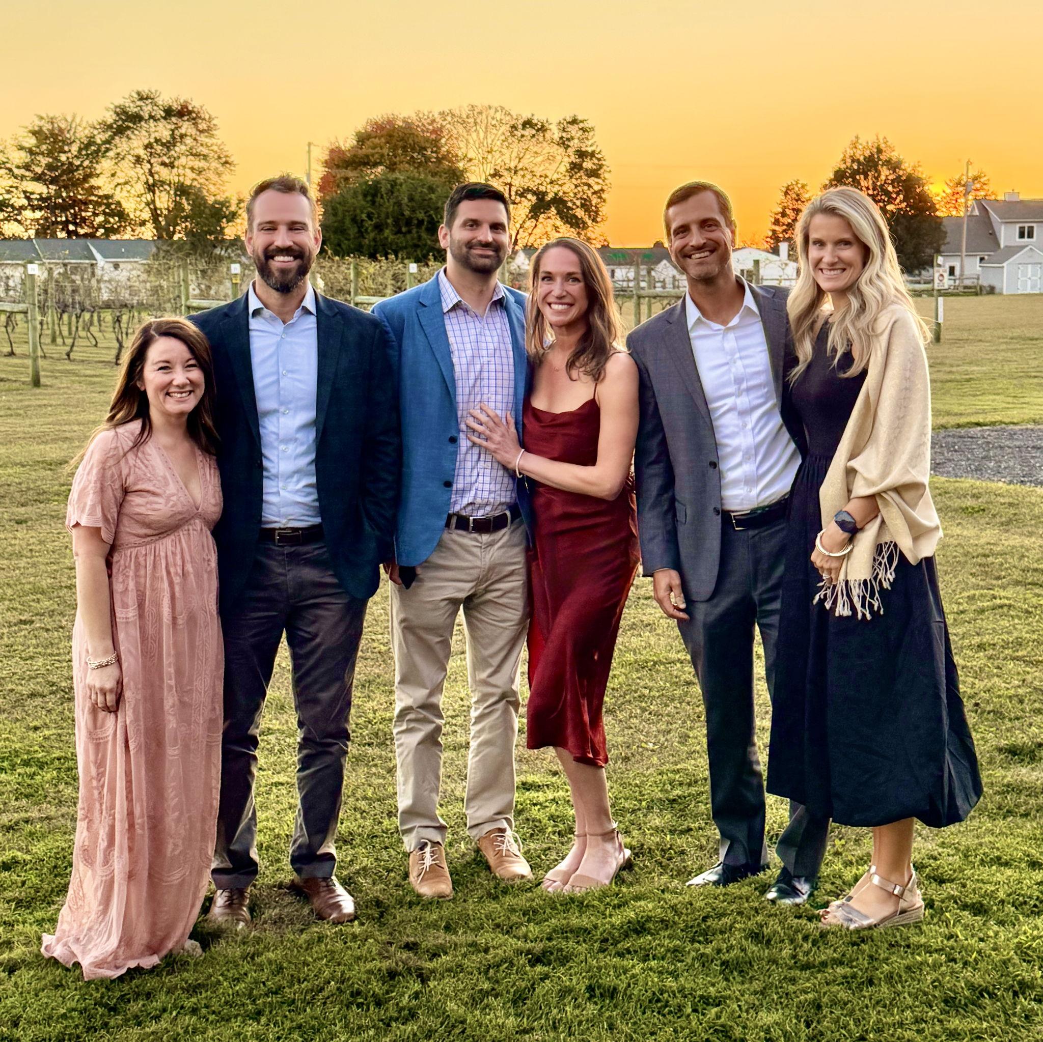 At Dan and Gianna's wedding - Oct '25