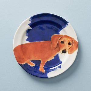 Dog-a-Day Dessert Plate