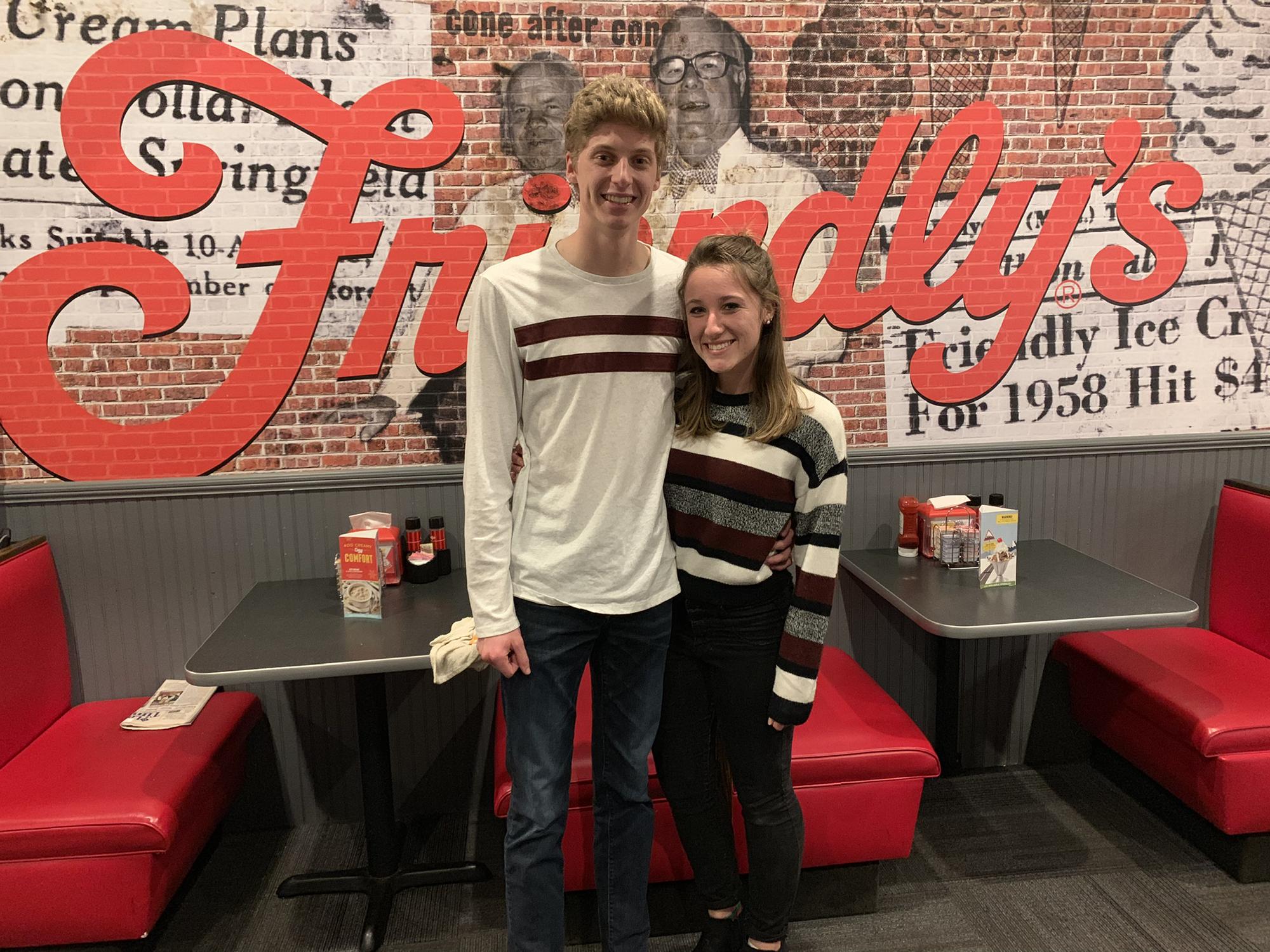 Our first date on Valentine's Day in 2019!