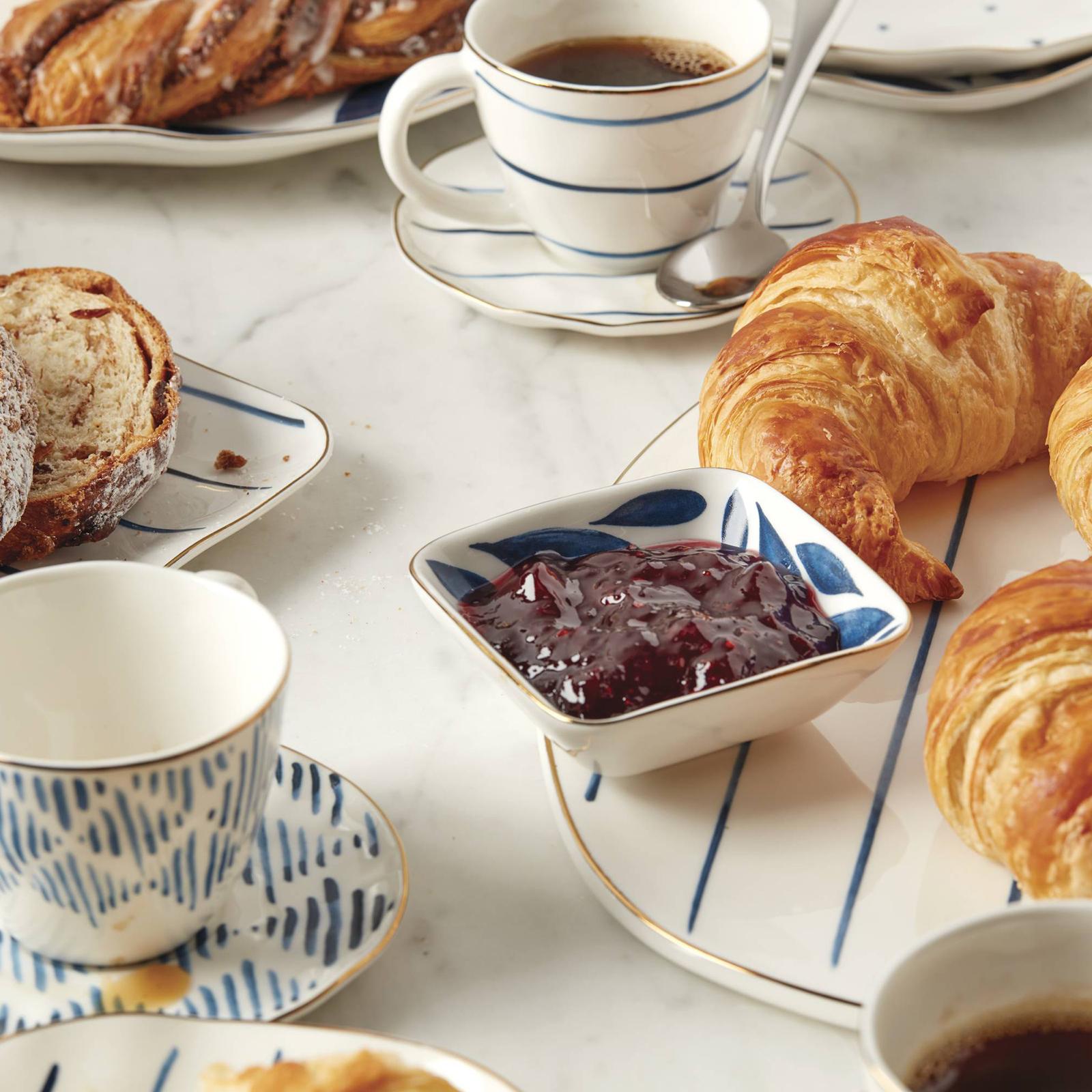 Lenox, Blue Bay 8-Piece Espresso Cup & Saucer Set | Zola