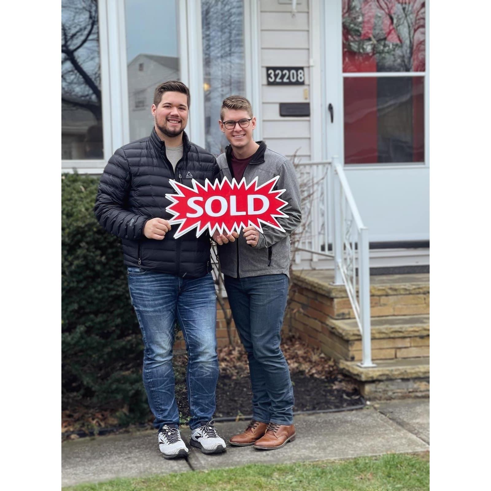 Our first home!