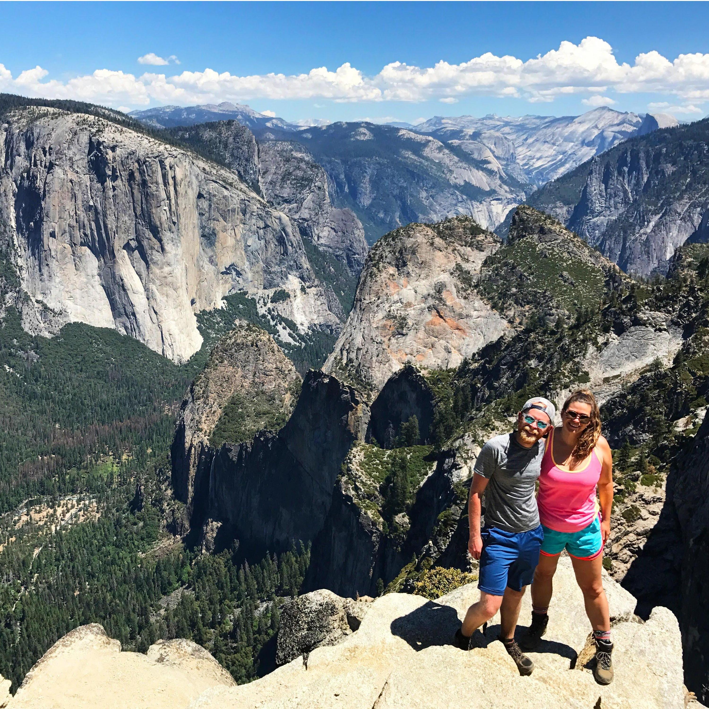 Hiking in Yosemite